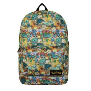 Pokémon – Characters All Over Printed Colorful Backpack Clothing bag