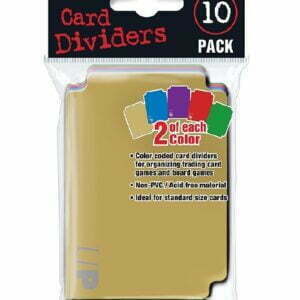 Card Dividers – 10 pack Card & Game Supplies