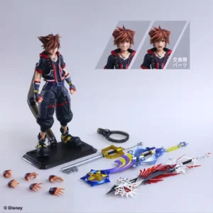 Kingdom Hearts III Play Arts Kai Action Figure – Sora Ver. 2 Deluxe Ver. Figures Figures