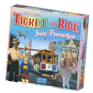 Ticket to Ride: San Francisco – EN Board Games board game