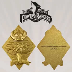 Power Rangers Limited Edition 24k Gold Medallion Accessories limited