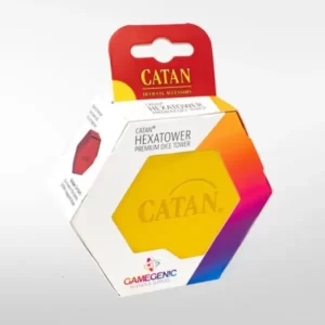 Gamegenic – Catan Hexatower – Yellow Card & Game Supplies gamegenic