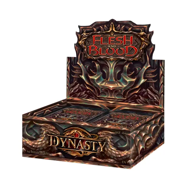 Flesh & Blood TCG – Dynasty Booster Display (24 Packs) – EN Flesh & Blood TCG Dynasty 15